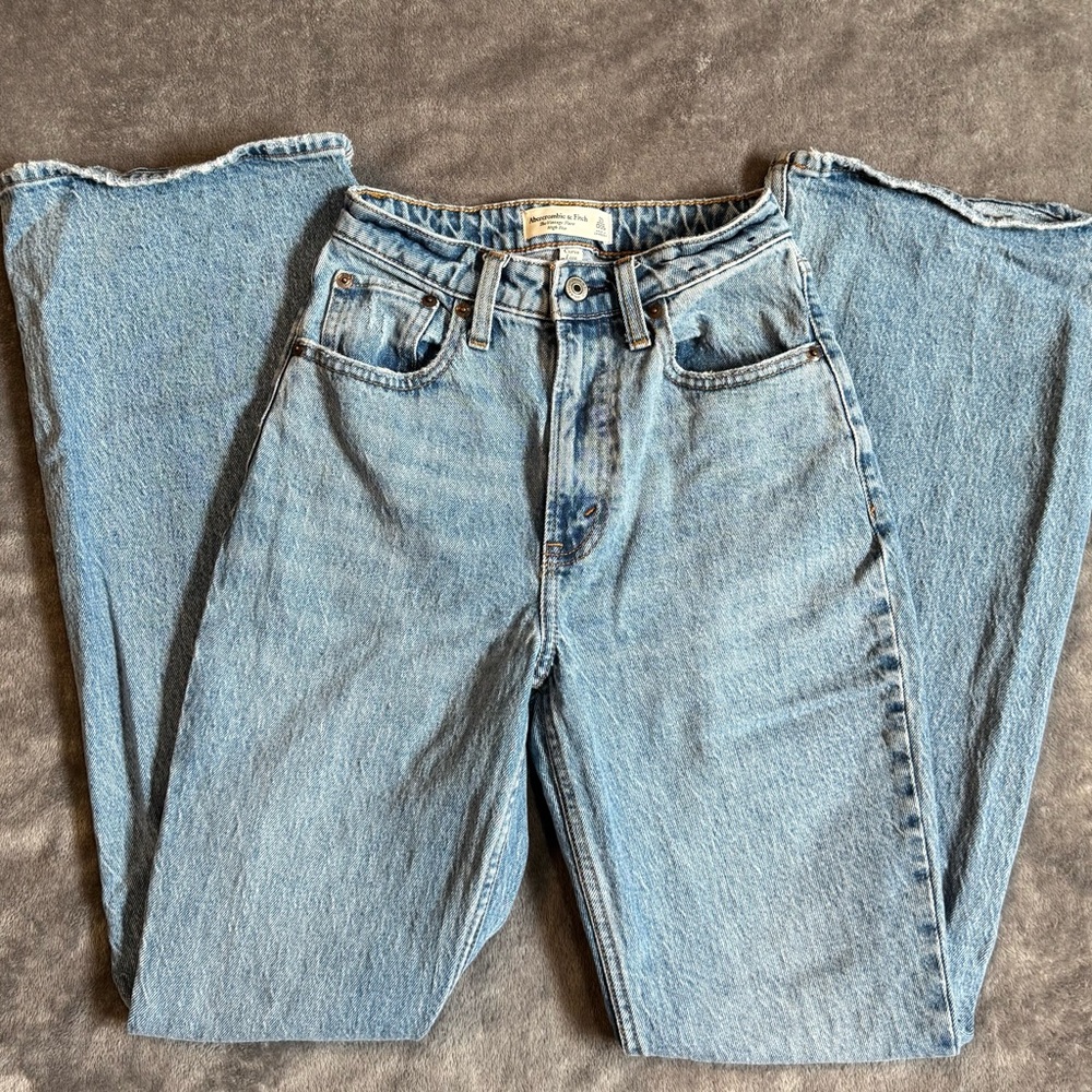 Abercrombie & Fitch “The Vintage Flare” High Rise Curve Love Jeans